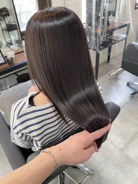 ジーナ 新宿(Zina) 髪質改善＊大人かわいいコテ巻き＊デジタルパーマ【Zina 新宿】