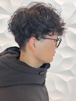 銀座マツナガ 浅草店 ツイストスパイラルパーマ/ツーブロック/アップバング/ビジネス