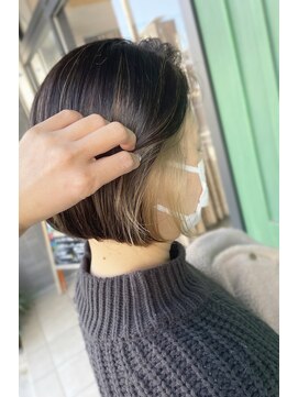 バルオン(BAR:ON) 【BAR:ON】ミニボブ×イヤリングカラー