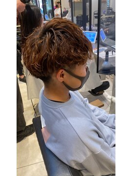 アンシェリ(Ancheri by flammeum) スパイラル波巻きミックスパーマ