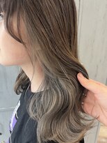 シュシュバイジャガラ 千葉駅北口店(chou chou byJAGARA) インナーカラー×グレー【chouchou千葉・千葉駅】