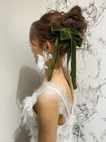 キャパ セントラル 天神 大名店(CAPA central) お団子ヘアアレンジ