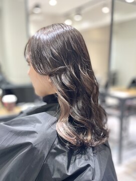 リベラ(LIBERA) ★TAROミルクティーベージュ韓国ヘアレイヤーロングくびレイヤー