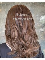 バランス BALANCE 艶カラー/ベイジュカラー/ふんわりカール/酸熱トリートメント