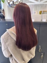 コスタ オブ リシェール(The COSTA of RICHAIR)&nbsp;葵/ピンクカラー/レイヤーカット/越谷/韓国/ピンクブラウン