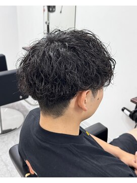 ブライト(BRIGHT) ［BRIGHT］マッシュ×波巻きパーマ［静岡/メンズ/静岡駅］