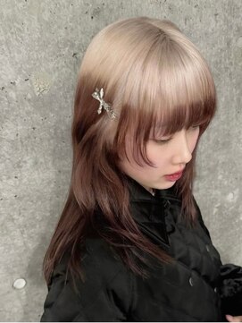 ソル バロール 表参道(SOL .valor) ネビージュ[表参道駅/青山/ケアブリーチ/ダブルカラー]