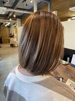 アイフラット 本店(I-FLAT)&nbsp;ミディアム×グレージュ