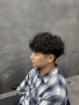 タグ(tag) ツイストスパイラルMIXパーマ。