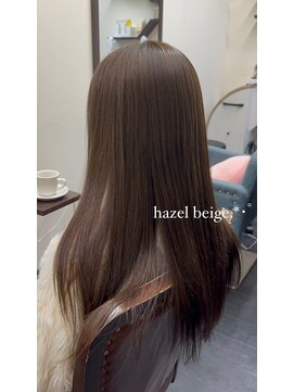 ヘアーアンドエステ サニープレイス(Hair&Esthe Sunny Place) ヘーゼルベージュカラー