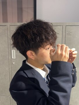 テクト バイアッシュ 吉祥寺店(Tect by Ash) 無造作ツイストスパイラルパーマ刈り上げマッシュ