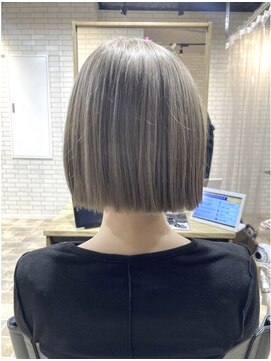 ステラ 天王寺あべの店(STELLA) 切りっぱなしボブ ミニボブ 髪質改善 バイカルテ 大阪 天王寺