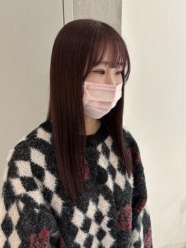 ヨーク(YOKE) 【YOKE】ブリーチ無しピンクブラウンカシスピンク暖色カラー