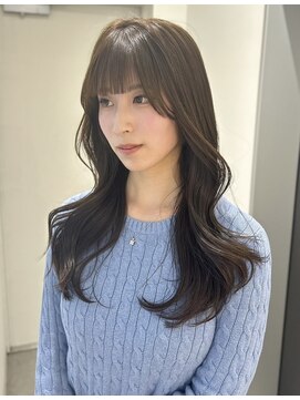 ユーフォリア 渋谷グランデ(Euphoria SHIBUYA GRANDE) レイヤーカット　オリーブベージュ