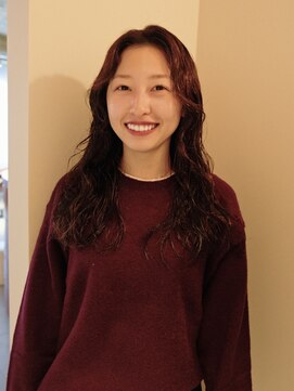 トッド(tod) ロングヘア/ロングパーマ/デジタルパーマ/ボルドーカラー