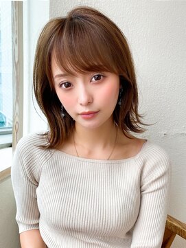 ラルユー 金山(LallYou) 軽やかに揺れる大人かわいい外ハネボブ