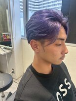 メンズサロン キング 梅田店(Men’s salon K!ng)&nbsp;波巻きツイストスパイラルパーマ/フェザーパーマ/眉毛/メンズ