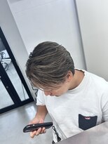 メンズサロン キング 枚方店(Men’s salon K!ng)&nbsp;毛流れセンターパート