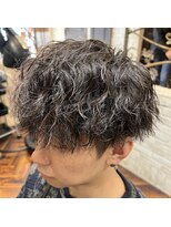 シャル 八王子(shalu)&nbsp;マッシュ＋ツイストスパイラルパーマ