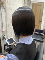 ヴィップルーム(viproom)&nbsp;ショートボブニュアンスカラーグレージュミディアムレイヤー