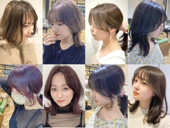 ザザ ZA/ZA 神楽坂の写真/ばっさりカットなしでもガラリと印象を変える前髪&顔周りカット★トレンド似合わせスタイルを実現♪神楽坂