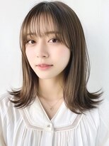 ブロウ ネックス ザ サロン 表参道(VLOW nex the salon) 【寺田hit style#21】愛されレイヤーロブ vlow 表参道 韓国