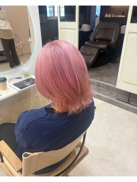 ミュミュ(mu-mu) ピンクカラー大人ガーリー