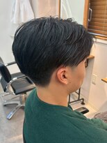 シーフ 千葉(Cyf)&nbsp;千葉駅MEN’S/波巻きツイストスパイラル/刈り上げセンターパート