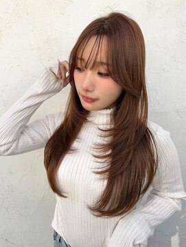 マスカリ(muscali) 星華,大人ガーリー,似合わせカット,ミディアムレイヤーカット,
