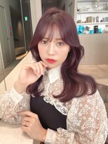 ロンド クラン 岡崎(Lond Clan)&nbsp;艶感ラベンダーボルドー × 韓国風レイヤー