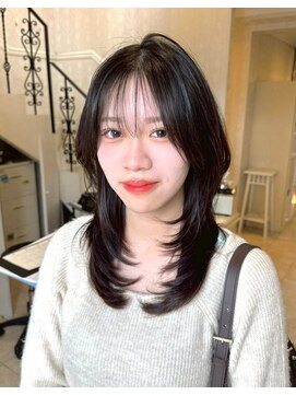 ヘアスタジオ アルス 御池店(hair Studio A.R.S) ツーブロックセンター分けニュアンスパーマツーブロックマッシュ