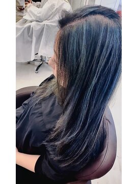 幻(maboroshi) ブルーシルバーハイライト