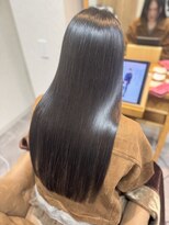 ノンダメージサロン 広島袋町店&nbsp;[絹髪]超高濃度水素ケアストレ-ト+シルクTr