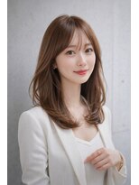 バックス(BUCKS)&nbsp;韓国レイヤー×シースルーバング