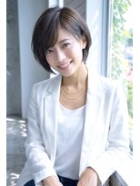 カナロアバイボニークチュール(KANALOAbyBONNY COUTURE)&nbsp;神戸ショートボブ・神戸ボブ・40代ヘア・大人ヘア・白髪ぼかし