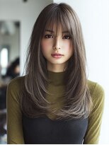 ダル 渋谷/表参道(DAL.)&nbsp;レイヤーカット/ハッシュカット/ブラウン/前髪カット