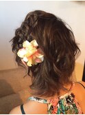 【下北沢＊I'll b hair＊】ショートヘア編み込みカチューシャ