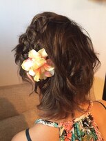 アイルビーヘア(I'll b hair) 【下北沢*I'll b hair*】ショートヘア編み込みカチューシャ