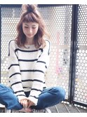 ハーフメッシーバンとざくざくオン眉