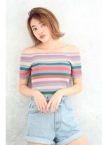 パティオンツー(PATIONN2)&nbsp;外ハネ大人可愛い☆スタイリング簡単でオシャレBOB♪by岡田泰宜
