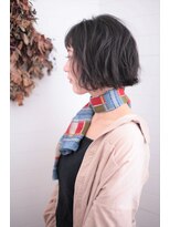 アンド(AND)&nbsp;束感バング×ふわボブ