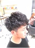 スパイラルパーマ/ツイストスパイラル/マッシュ/マッシュウルフ