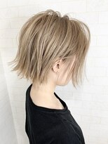 アルマヘア(Alma hair) 耳かけ☆フォギーベージュ