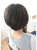 丸みテイスト ショートボブ♪
