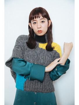 マウロア(MAULOA) 【MAULOA】個性的ロング　ゆるふわウェーブ　オン眉