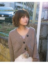 ヘアアンドエステ ヒロイン 西麻布本店(Hair&Esthe HIROIN) ゆるハネショートボブ