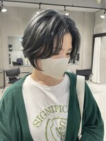 ディセンシー(Dicency) ブルーブラック×ハンサムショート