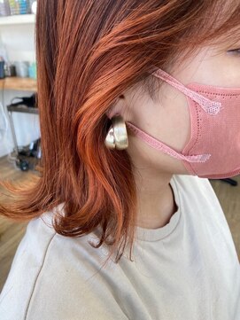 キサイ バズ(kisai BUZZ) 韓国タンバルモリ★オレンジボブ