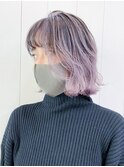 ピンクアッシュバレイヤージュ_チェリーブラウン_ba321191