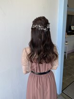 テクライズ 豊橋店(TECHRISE)&nbsp;ゆるかわいい☆お呼ばれハーフアップほ